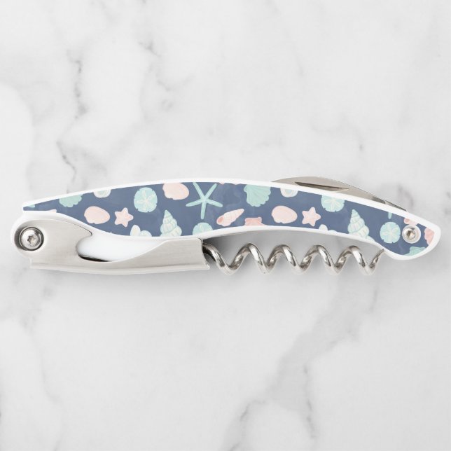 seashells pattern corkscrew (Front)