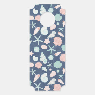 seashells pattern door hanger