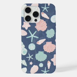 seashells pattern iPhone 15 pro max case