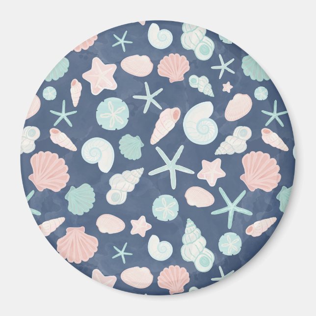 seashells pattern magnet (Front)