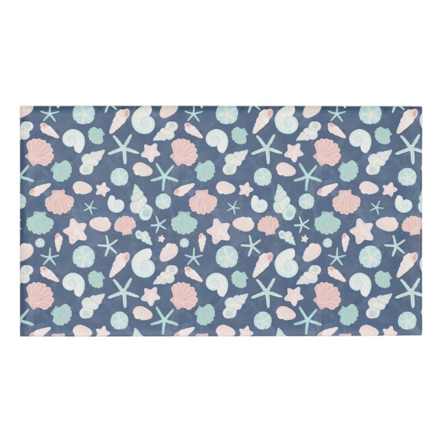 seashells pattern name tag (Front)