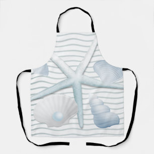Seashells & Pearls Apron