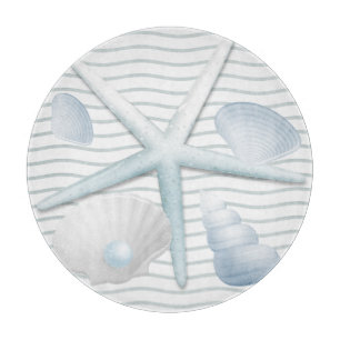 Seashells & Pearls Cutting Board