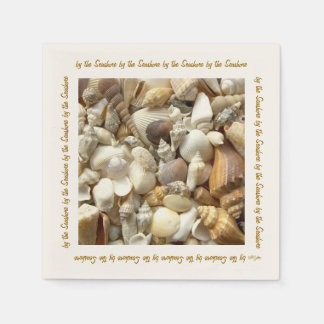 Seashells (personalise) napkin