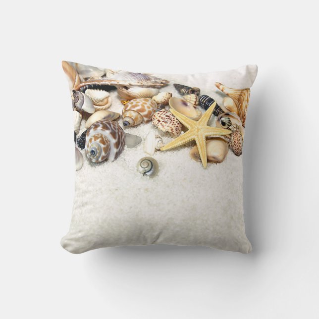 Seashells Pillow (Front)