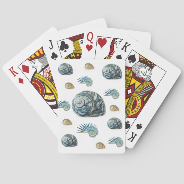 Seashells Playing Card Deck (Back)