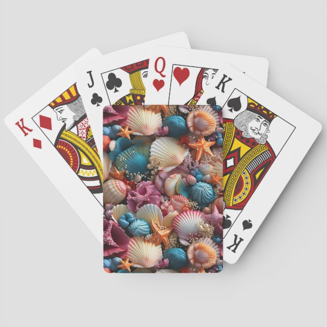 Seashells Playing Cards (Back)