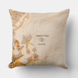 Seashells Rope Sand Cushion