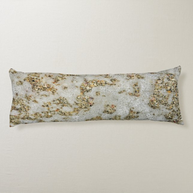 Seashells Sea Foam Body Cushion (Back)