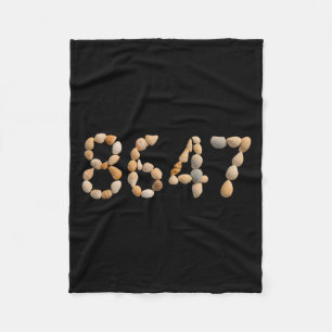 Seashells Sea Shells Summer Beach Funny Fleece Blanket
