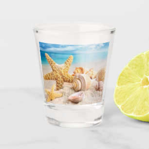 Seashells shot glass