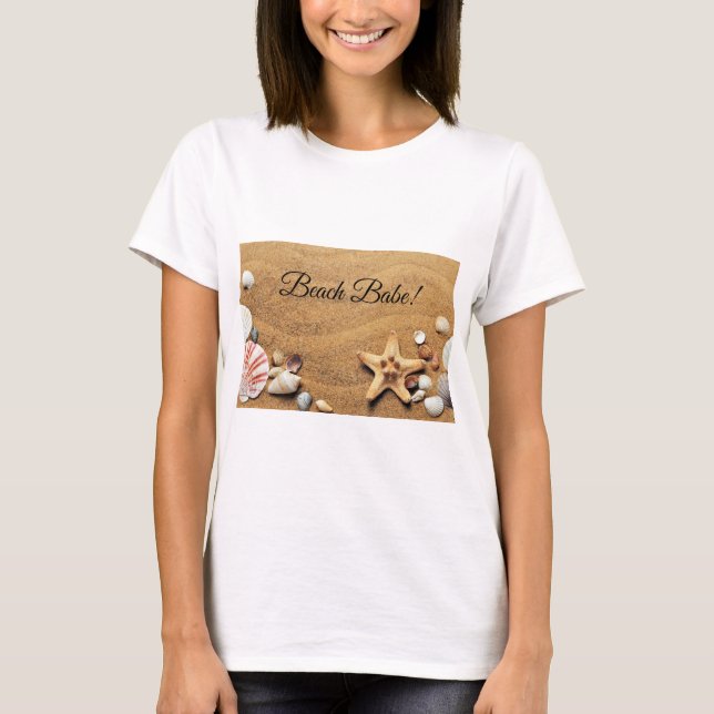 Seashells & Starfish T-Shirt (Front)