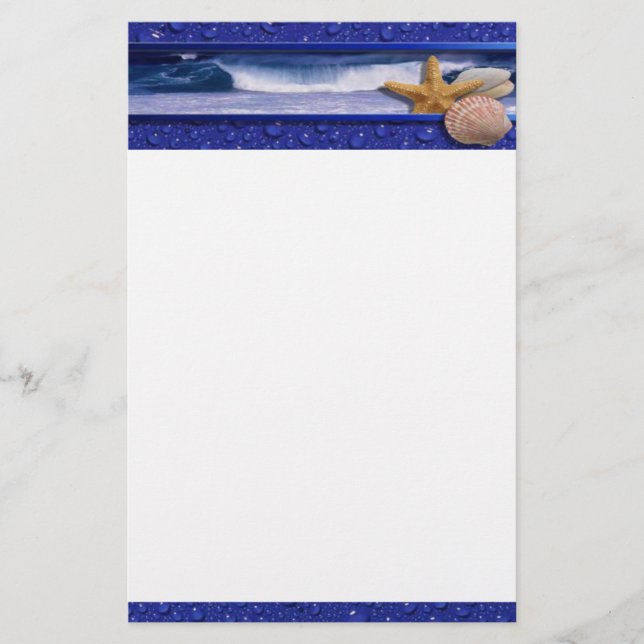 Seashells Stationery (Front)
