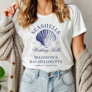 Seashells & Wedding Bells Bachelorette Tri-Blend Shirt