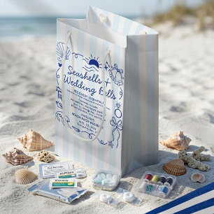 Seashells & Wedding Bells Beach Party Recovery Kit Small Gift Bag