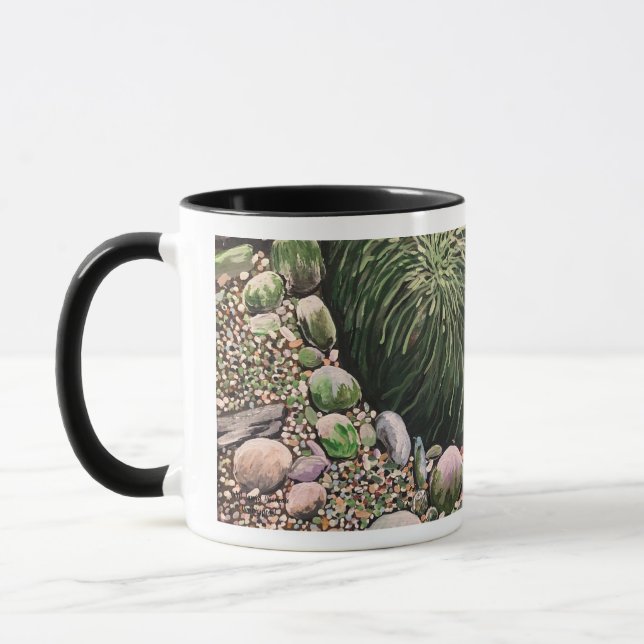  SEASHORE/ BEACH STONES Mug (Left)