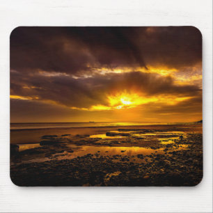 Seashore During Sunset Mouse Pad