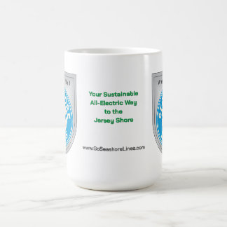 SEASHORE LINES (STEEL SHIELD) COFFEE MUG