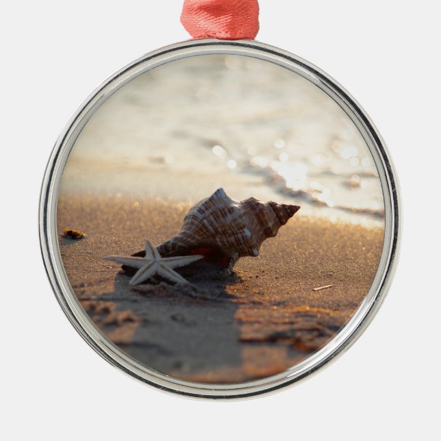 seashore metal ornament (Front)