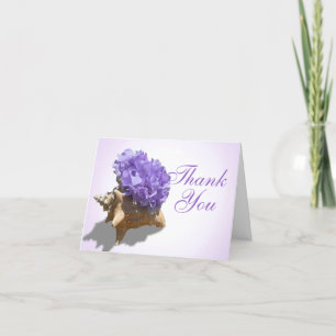 Seashore Purple Hydrangeas Thank You