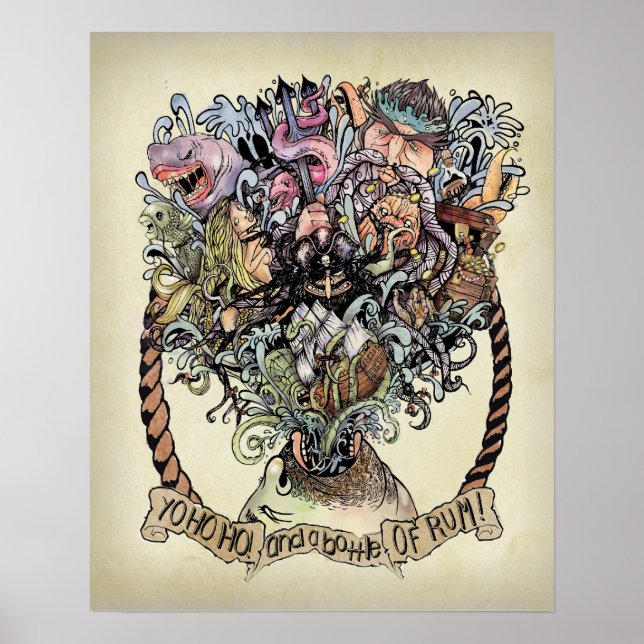 Seasick (v2) poster (Front)