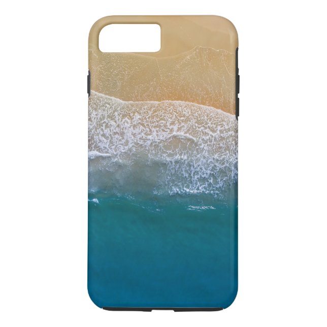 Seaside beach with pure blue wave Case-Mate iPhone case (Back)
