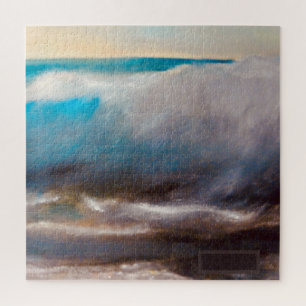 Seaside Big Waves Dreaming  Jigsaw Puzzle