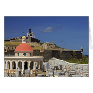 Seaside cemetery of Puerto Rico