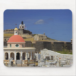 Seaside cemetery of Puerto Rico Mouse Pad