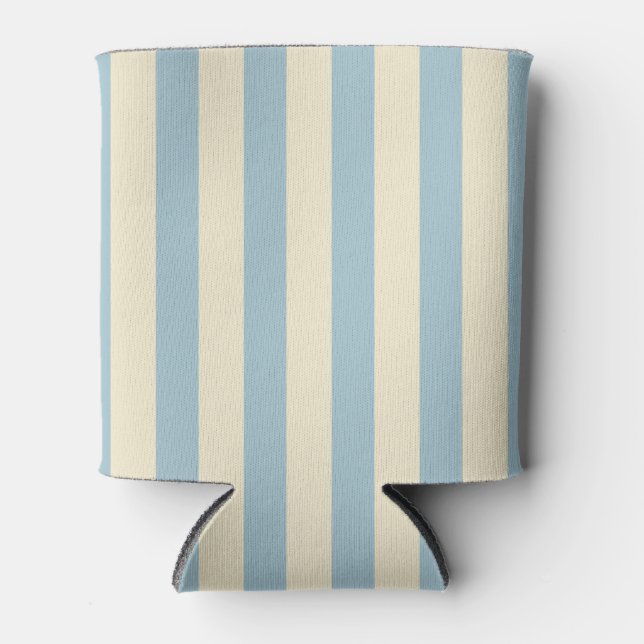 Seaside Clean Light Sky Striping Can Cooler (Front)