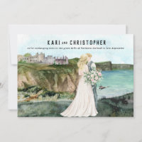 Seaside Coastal Castle | Wedding Reception 