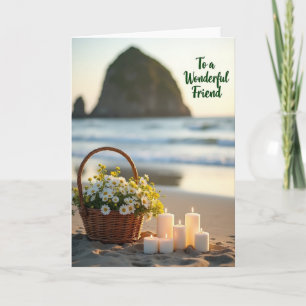 Seaside Daisies Friend Card
