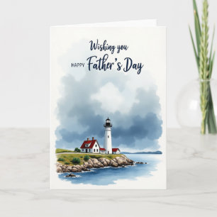 Seaside Fathers Day Card