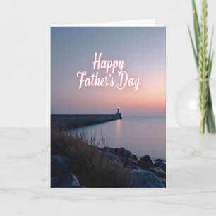 Seaside Fathers Day Light Card