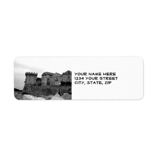 Seaside Fortress in Korcula Return Address Label
