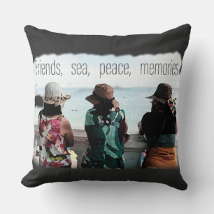 Seaside Friendship Memories Cushion