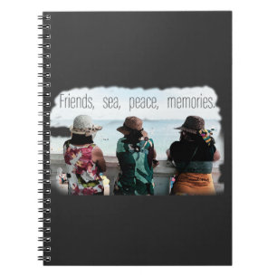 Seaside Friendship Memories Notebook