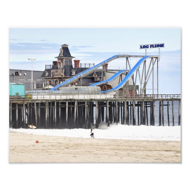 Seaside Heights Haunted Mansion Photo Print (Front)