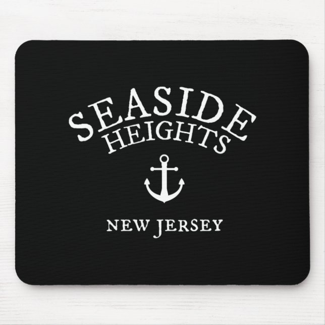 Seaside Heights Nj Shirt, New Jersey Sea Town  Mouse Pad (Front)
