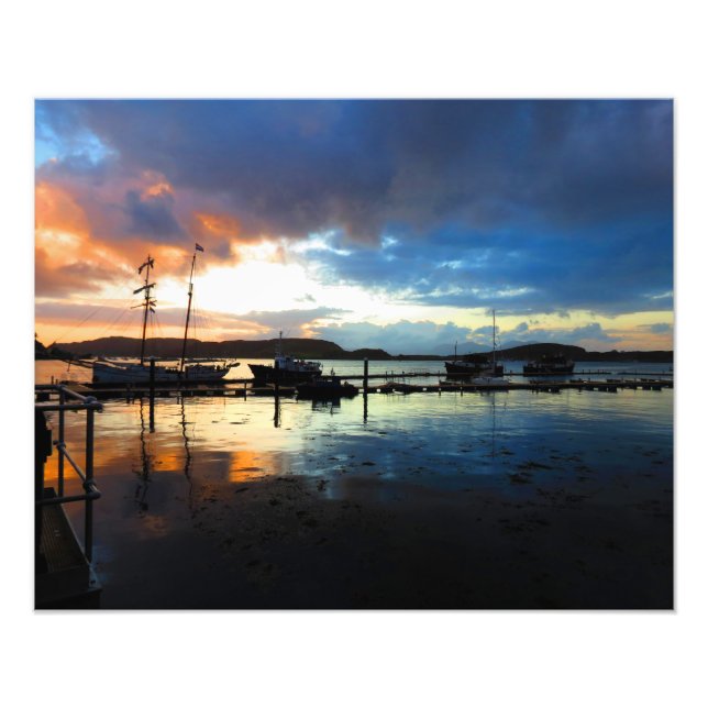 Seaside in Oban Photo Print (Front)