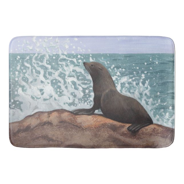 Seaside Life  Bath Mat (Front)