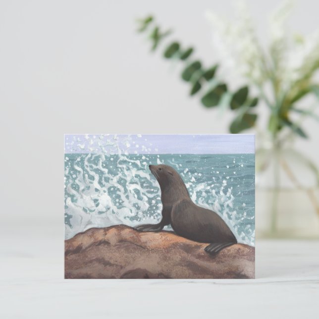 Seaside Life Postcard (Standing Front)