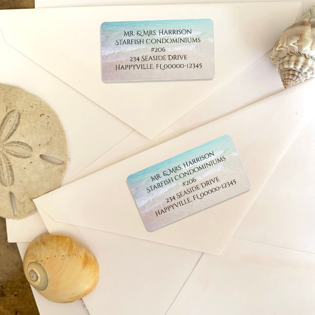 Seaside Lifestyle Return Address Label (Creator Uploaded)