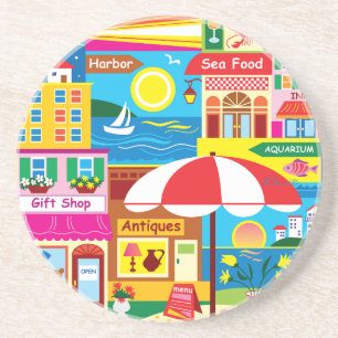 Seaside Memories Coaster