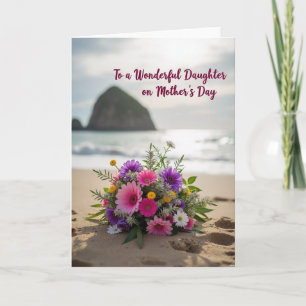 Seaside Mothers Day Flower Card