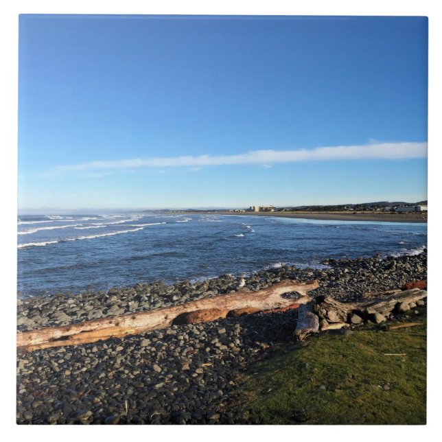 Seaside, Oregon Ceramic Tile (Front)