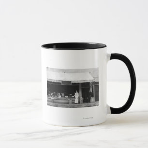 Seaside, Oregon View of Hoefler Ice Cream Shop Mug