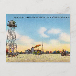 Seaside Park and Seaside Heights, New Jersey Postcard