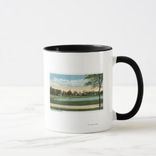 Seaside Park View of Mirror Lake Mug