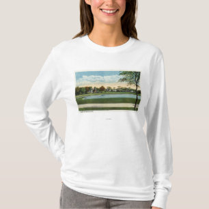 Seaside Park View of Mirror Lake T-Shirt